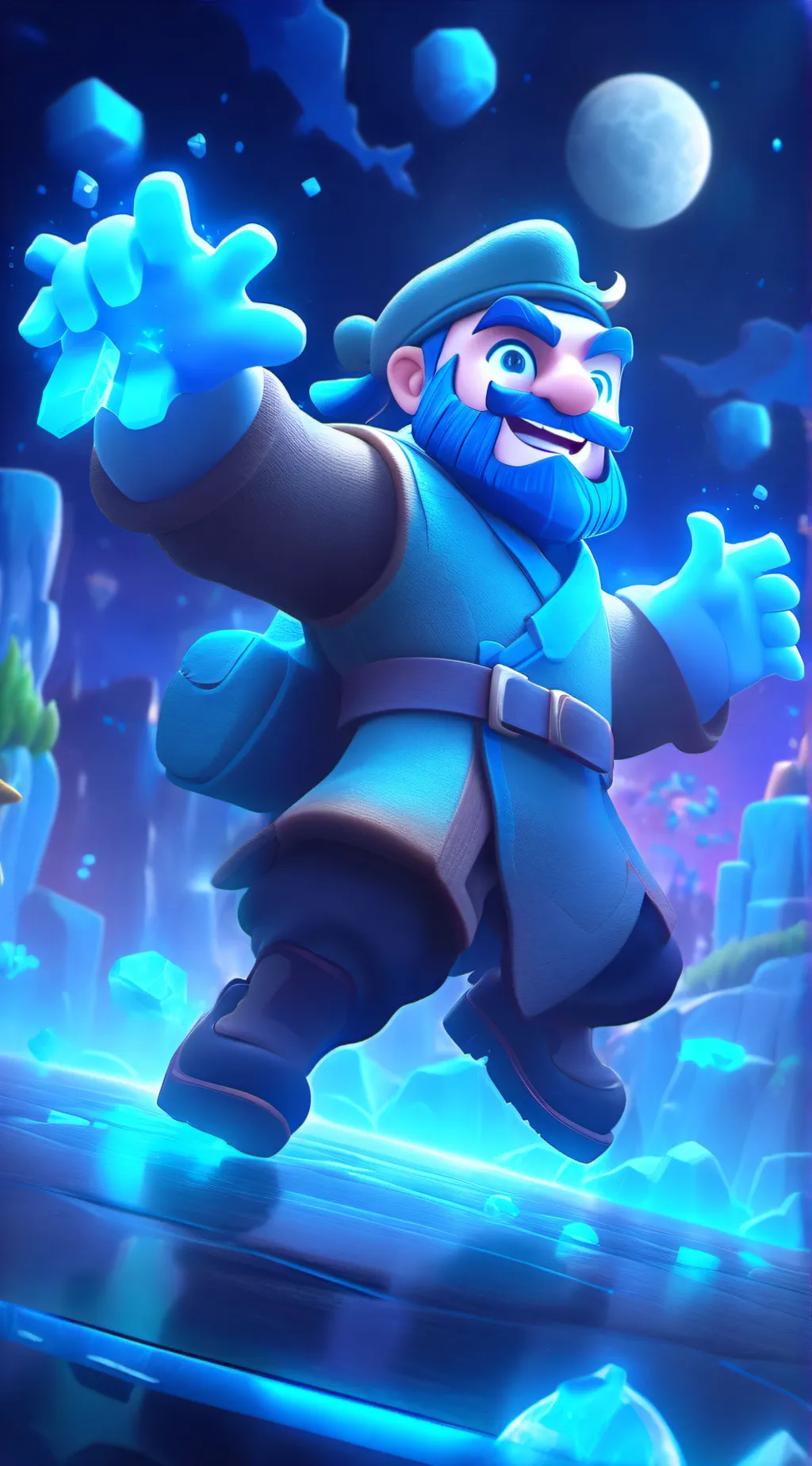ai character: hugo background