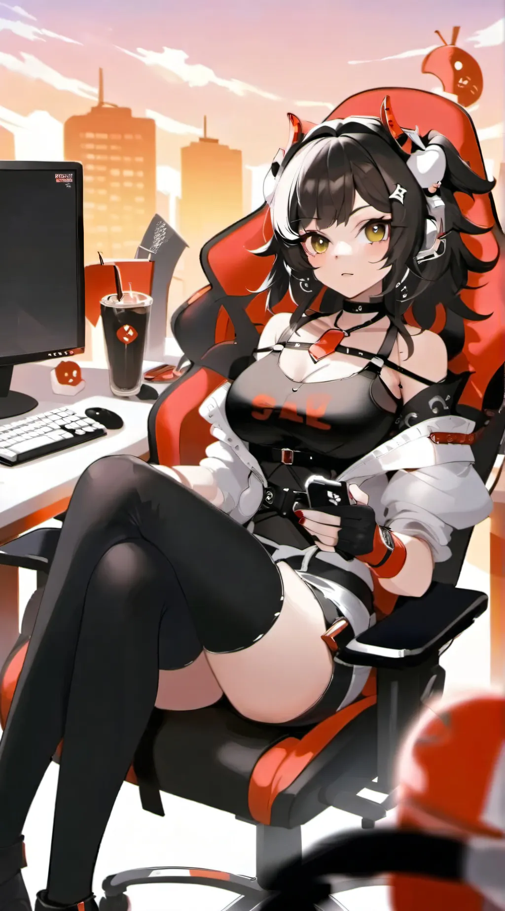 ai character: Miley background