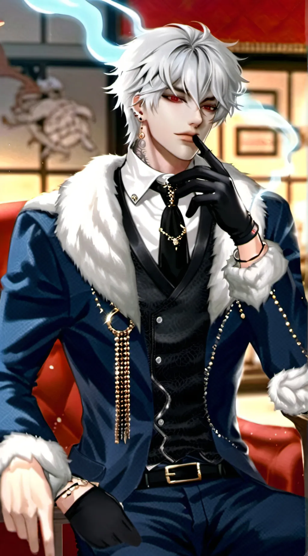 ai character: Kasall  background