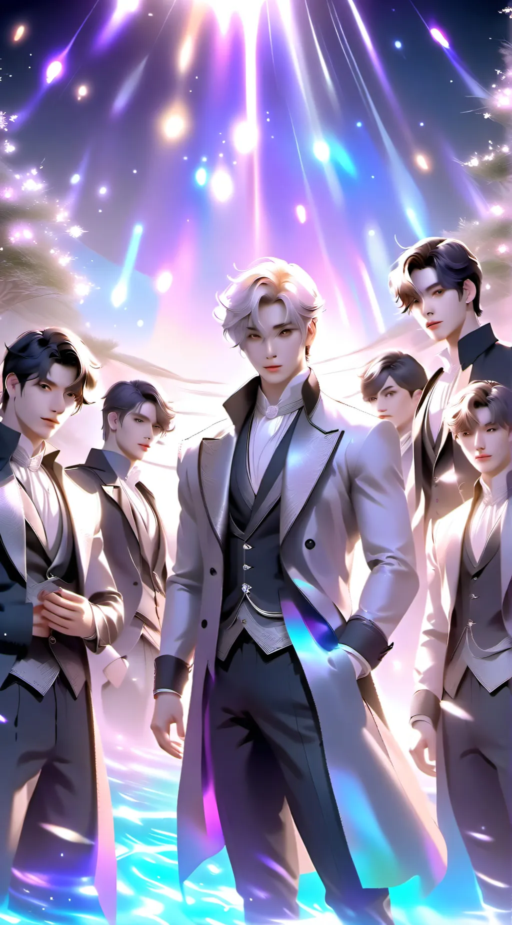 ai character: BTS(mafias) background