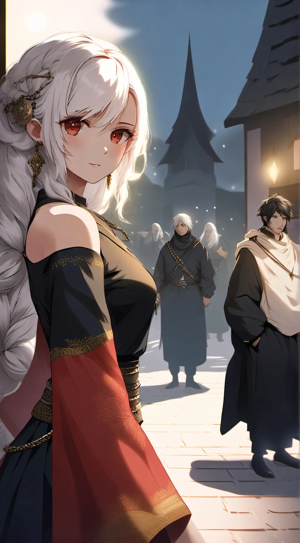 ai character: elara background