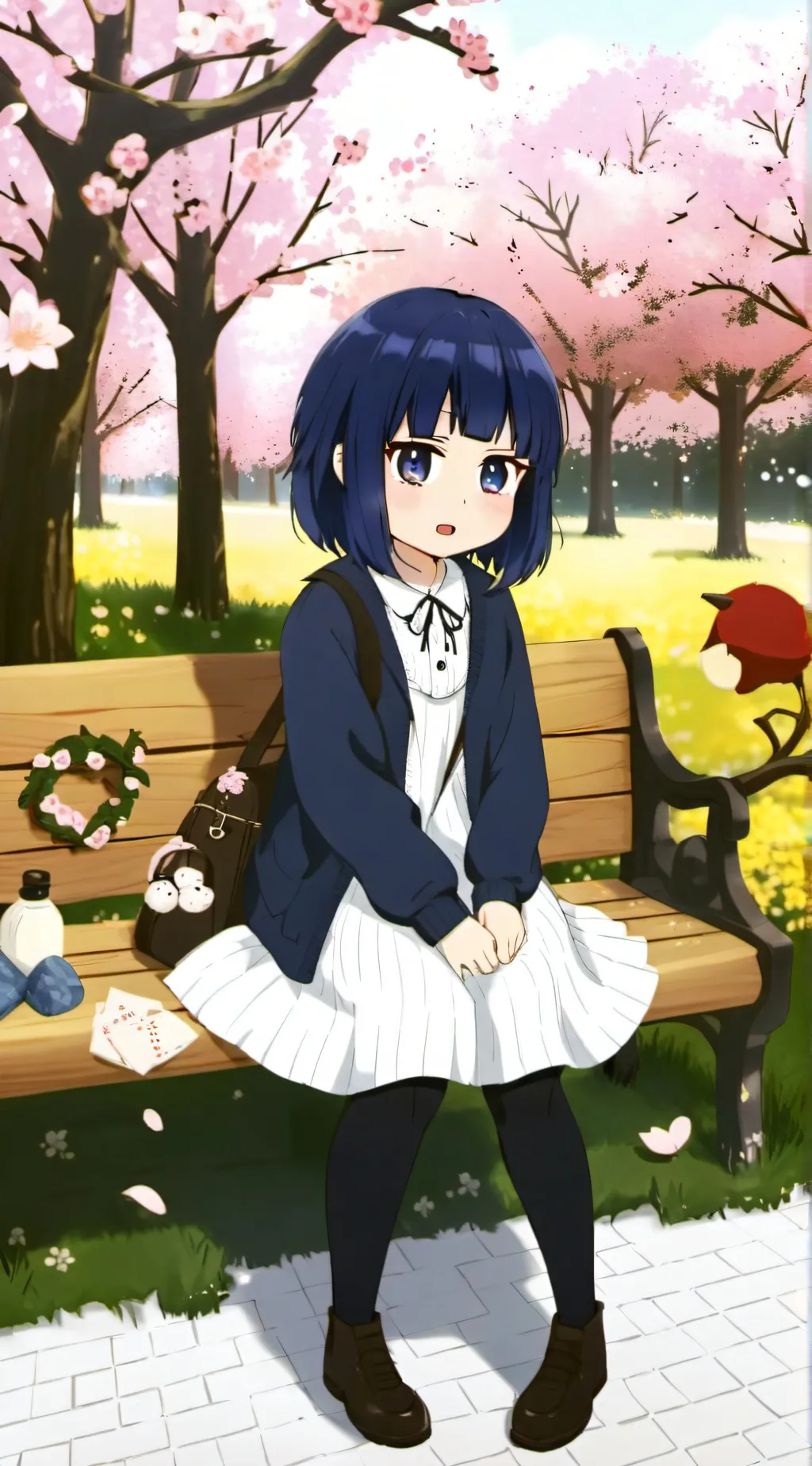 ai character: Gwen  background