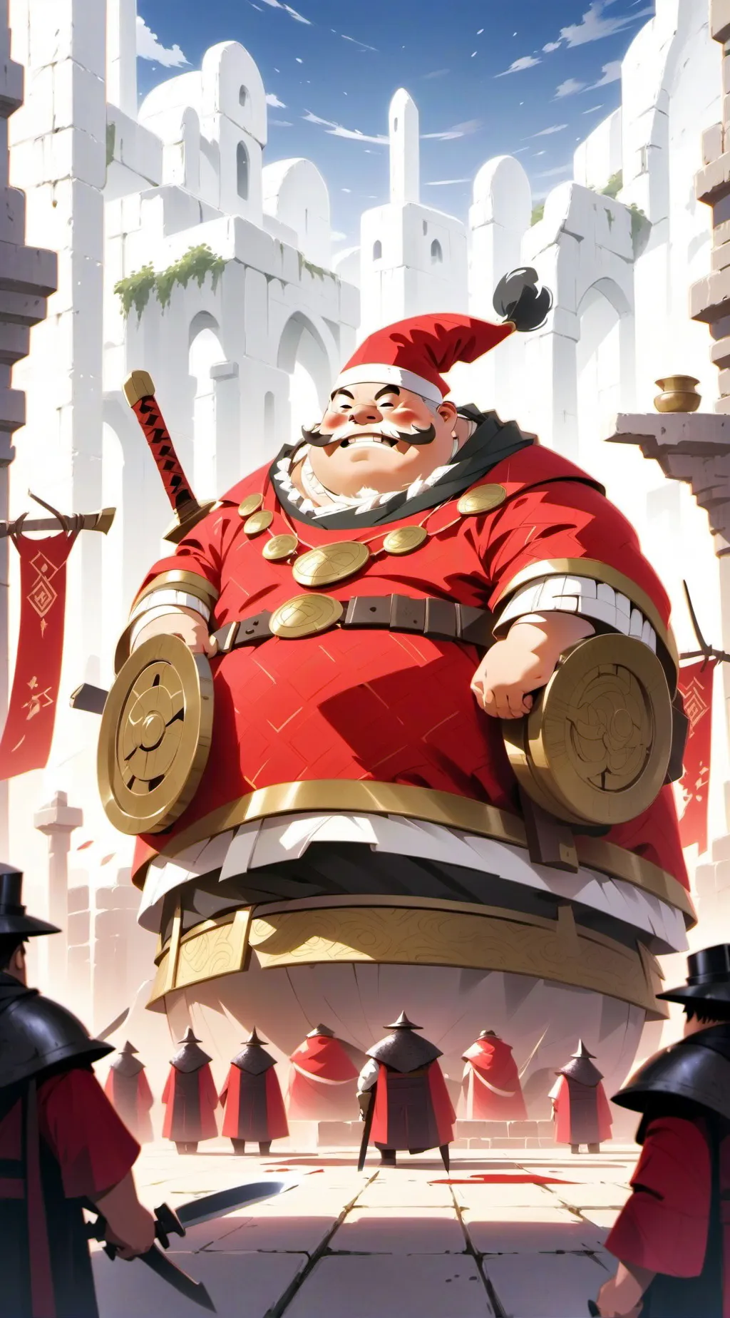 ai character: japanese caseoh background