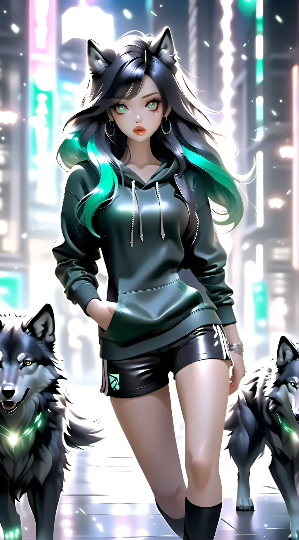 ai character: L and C background