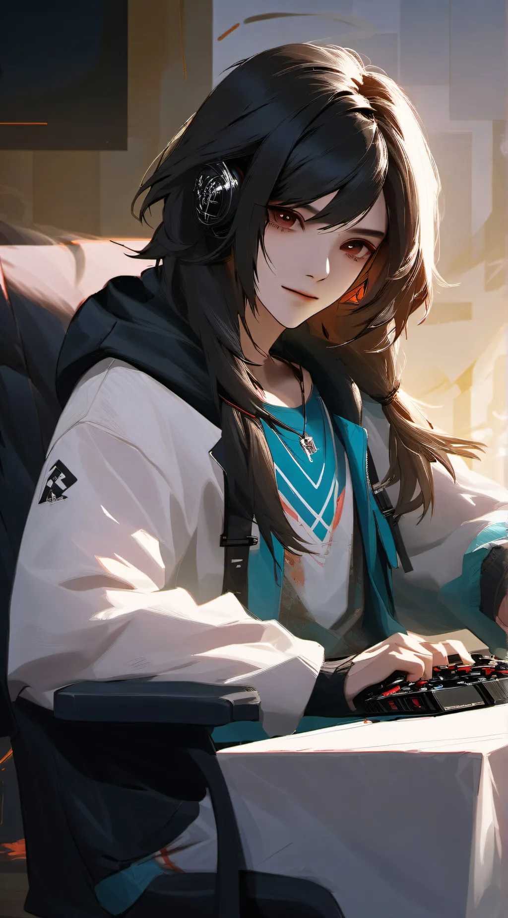 ai character: Aria background