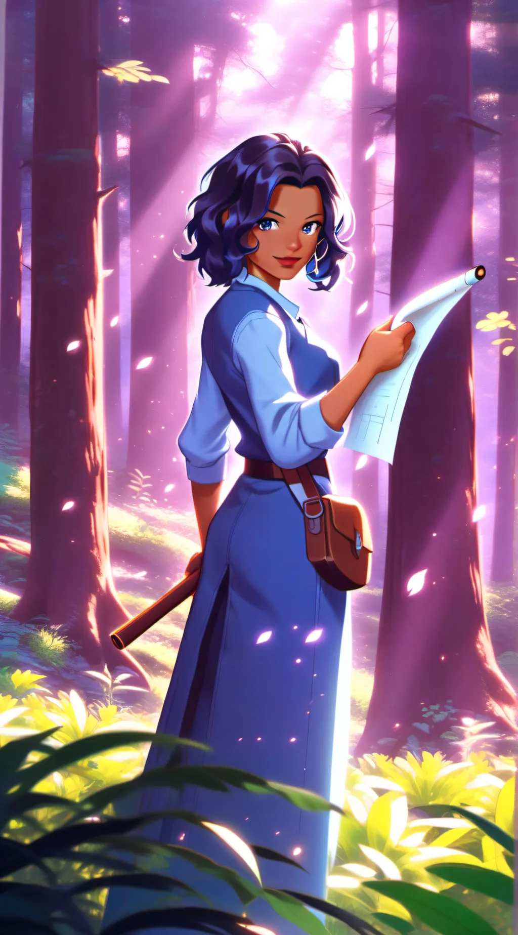 ai character: Shemeka  background