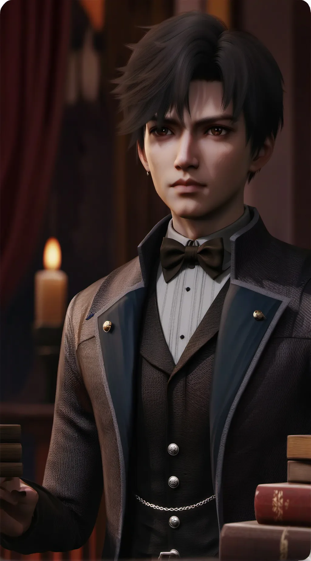 ai character: marco background