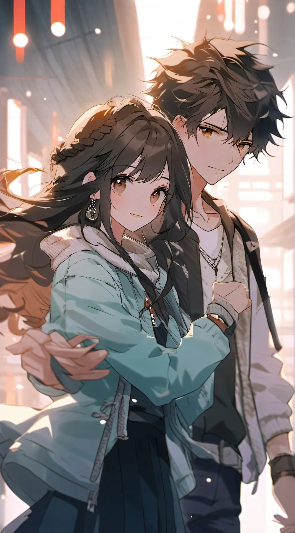 ai character: Jake and Stella background