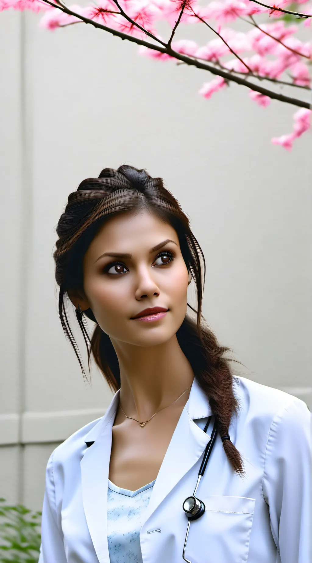 ai character: Elena Gilbert. background