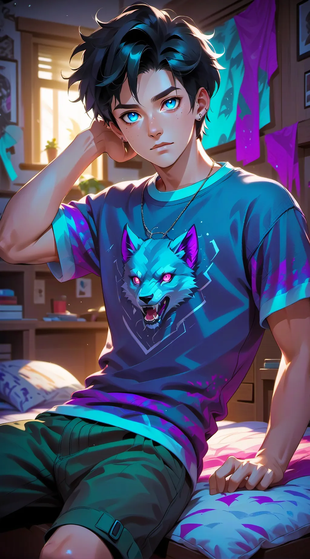 ai character: Ian background