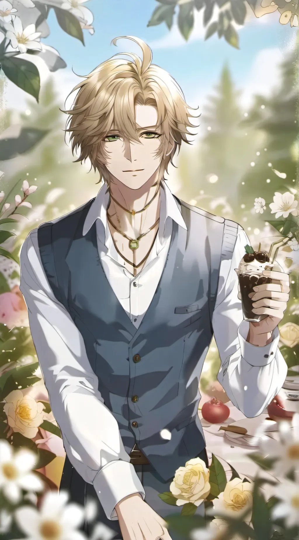 ai character: Aaron background