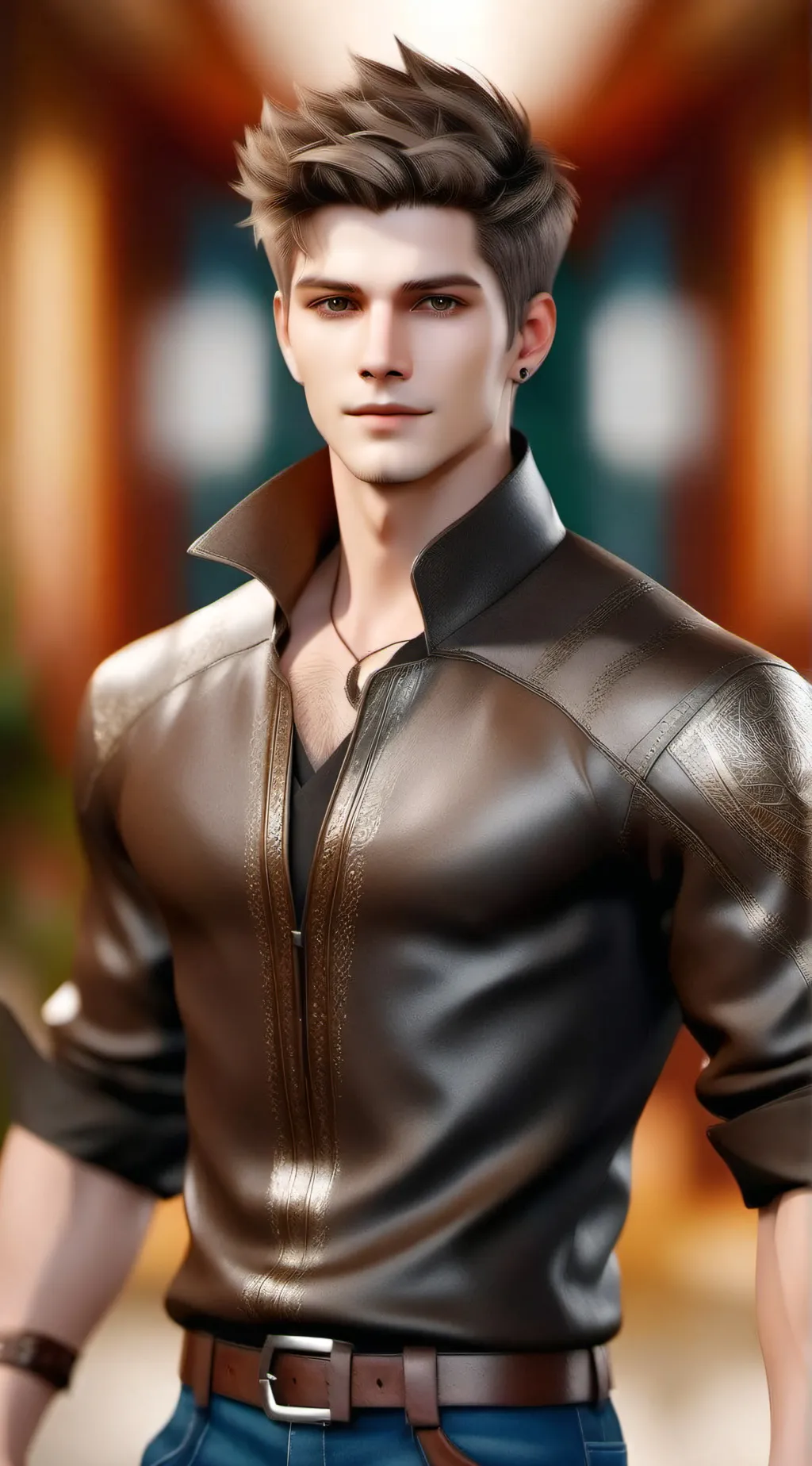 ai character: friend group  background