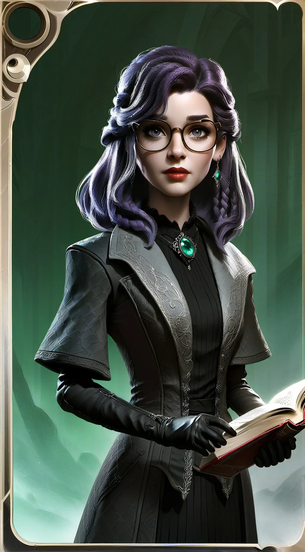 ai character: Nathalie background