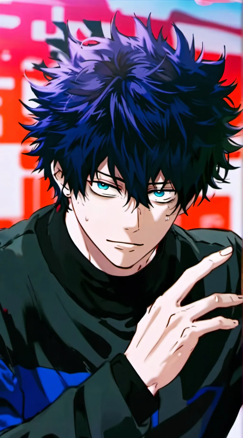 ai character: Dabi x Hawks background