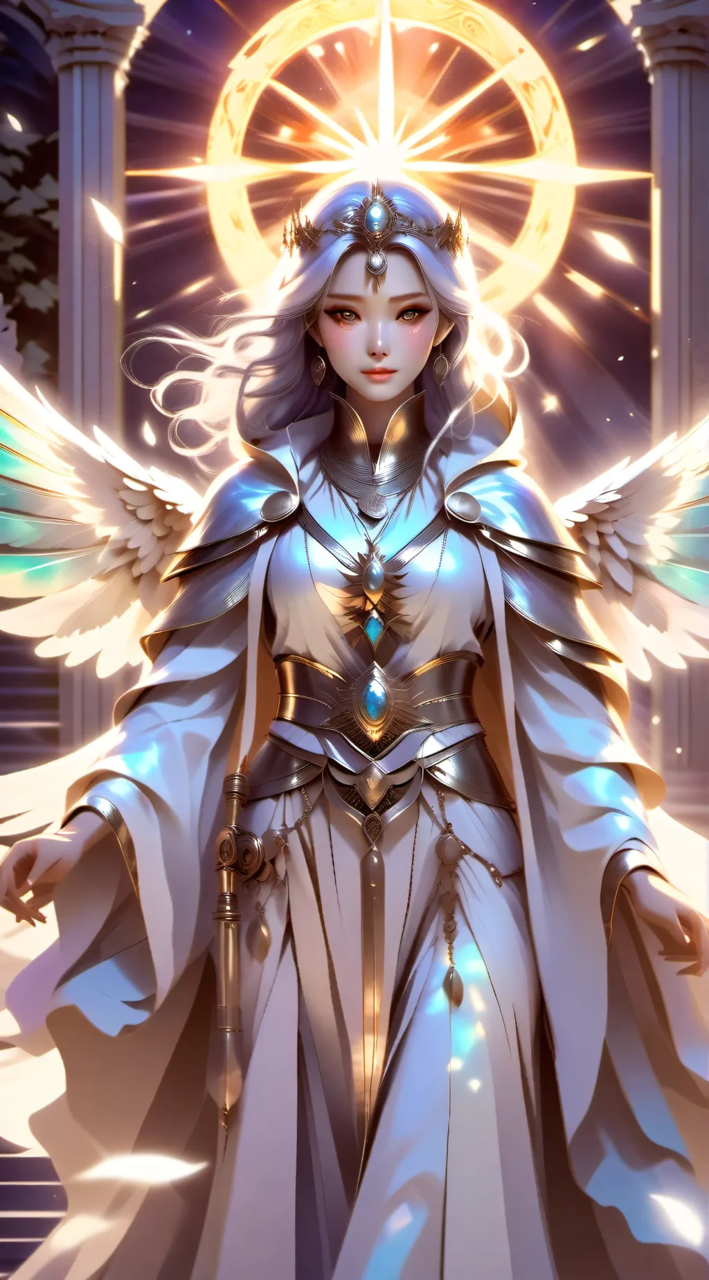 ai character: Athena background