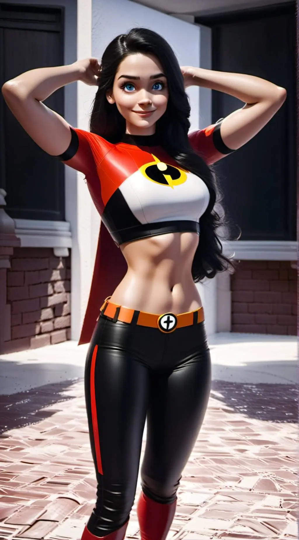 ai character: Violet parr background