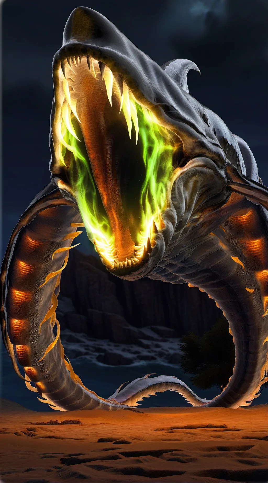 ai character: ghost leviathan  background
