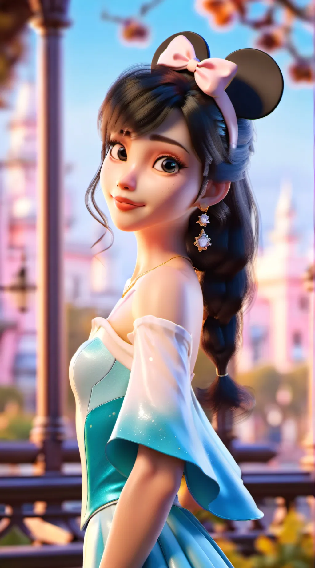 ai character: Lily background
