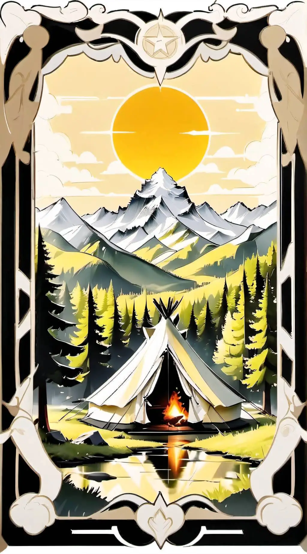 ai character: Camp Halfblood background