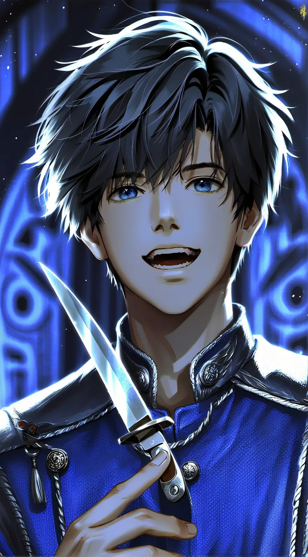 ai character: blaire antonym lim background
