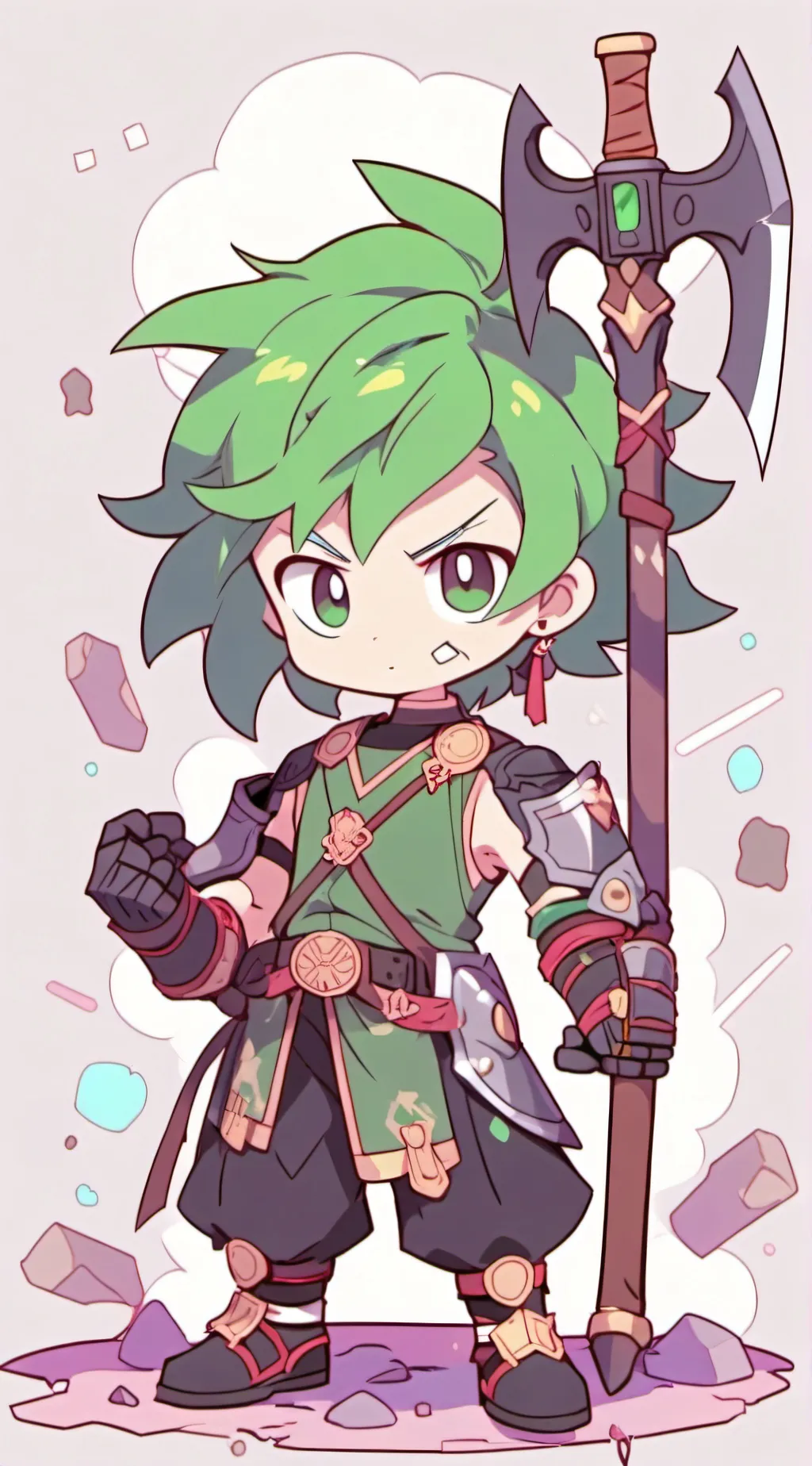 ai character: Gaia background