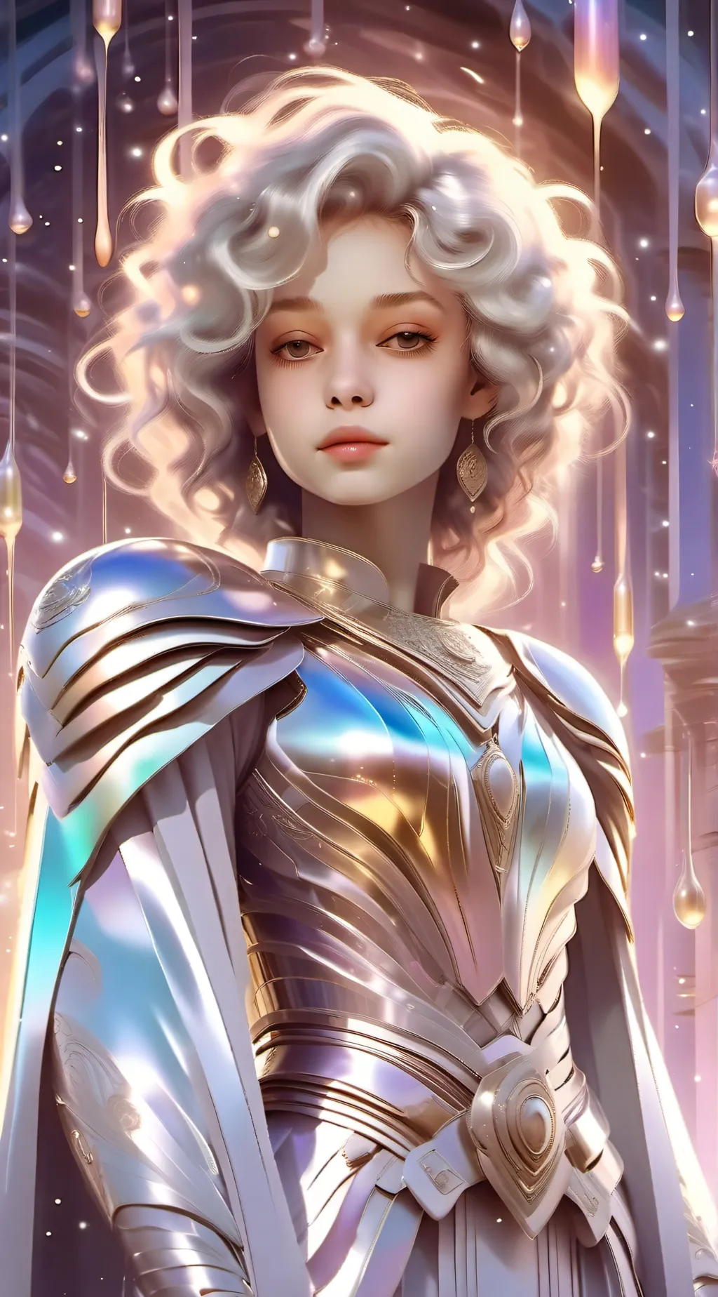 ai character: Gem background