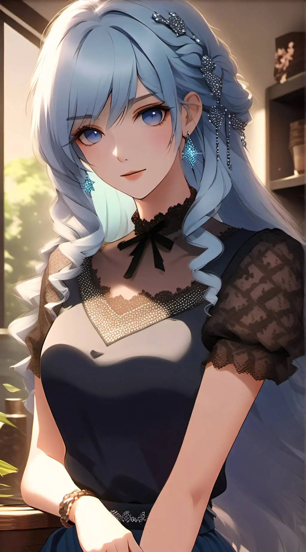 ai character: Angie background