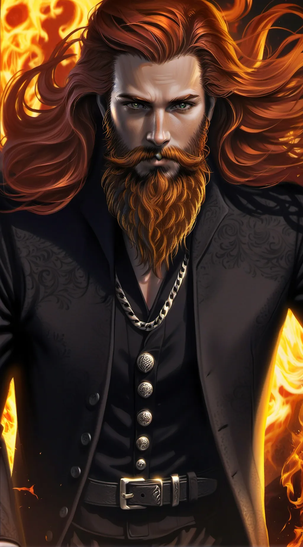 ai character: Leo  background