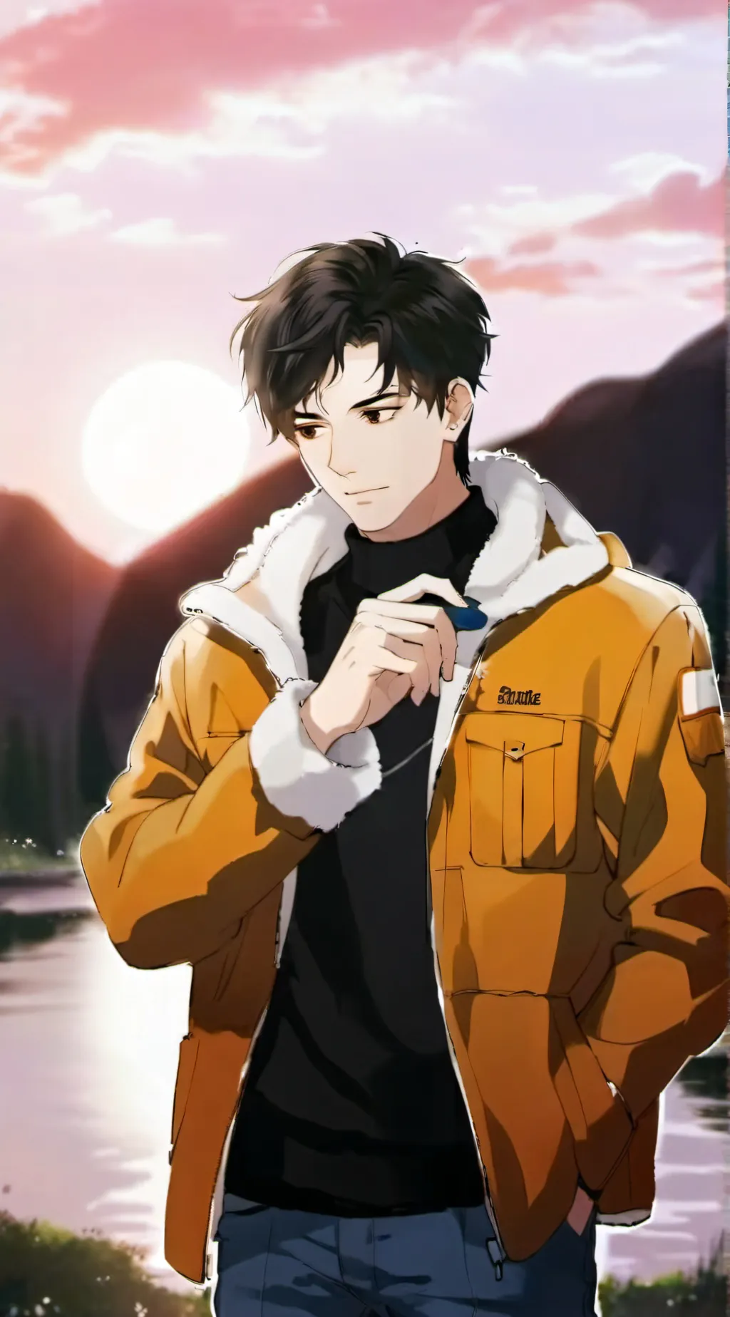 ai character: mha  background