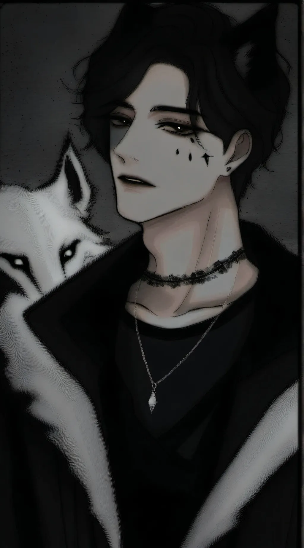 ai character: •Ryo• background