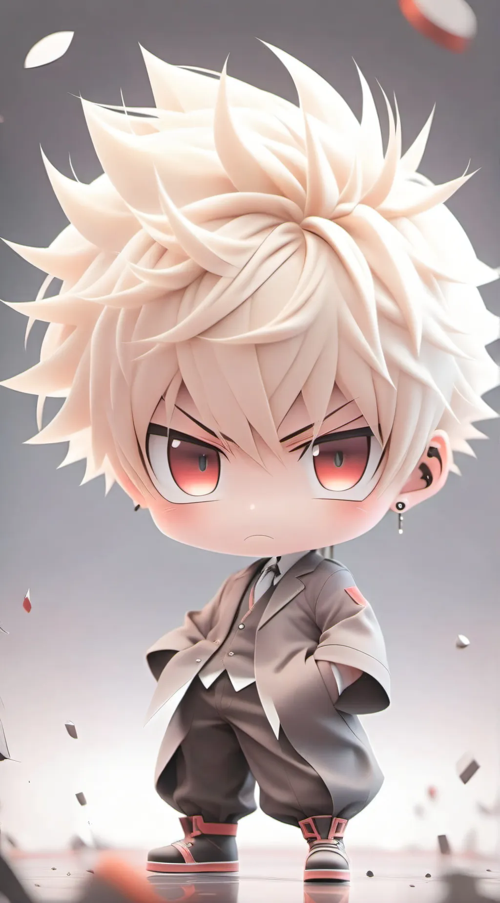 ai character: Bakugo background