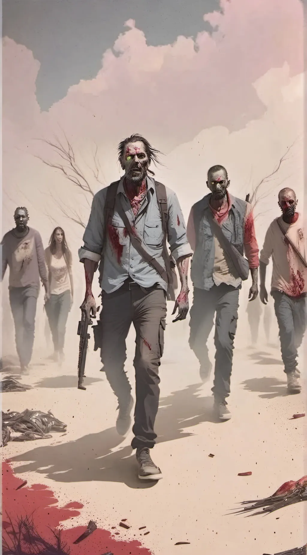 ai character: Zombie Apocalypse  background