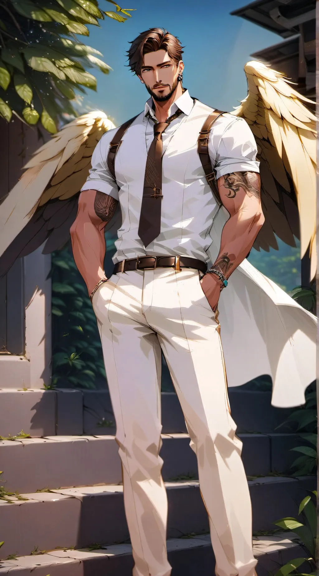 ai character: Liam background