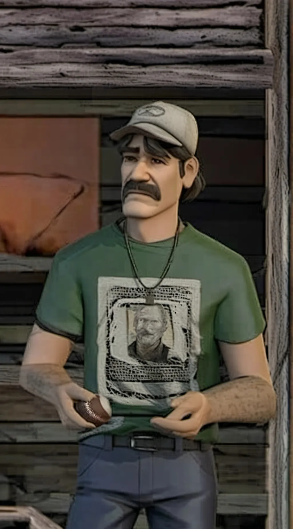 ai character: Kenny  background