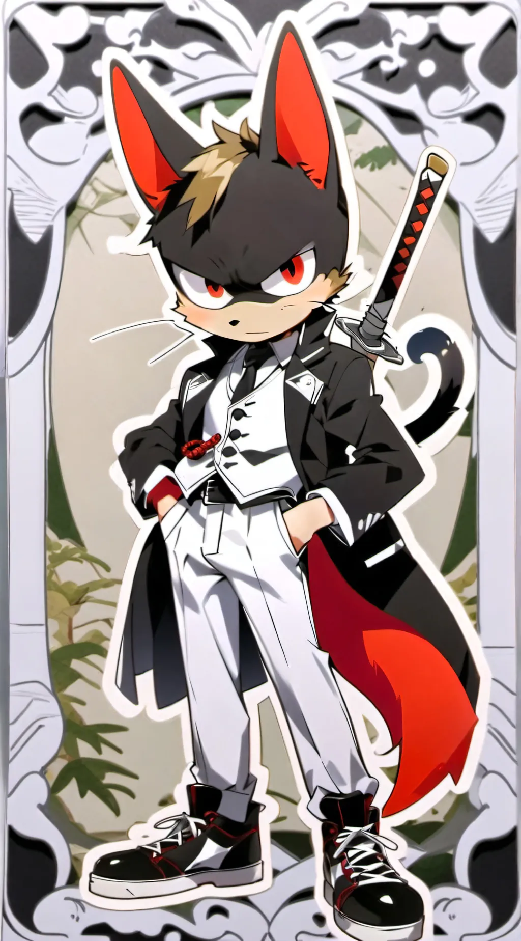 ai character: Tails ref.exe  background