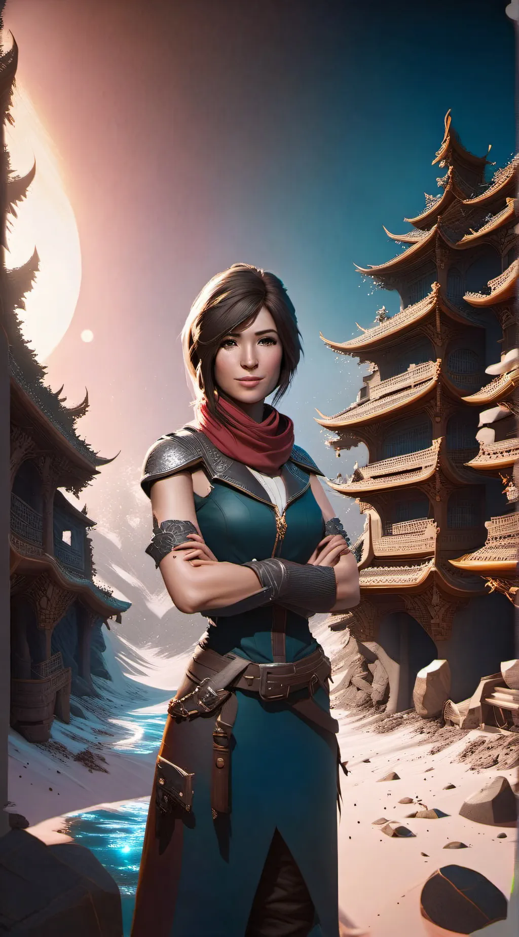 ai character: June background
