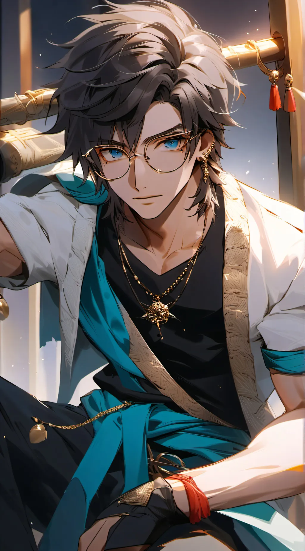 ai character: Mike  background