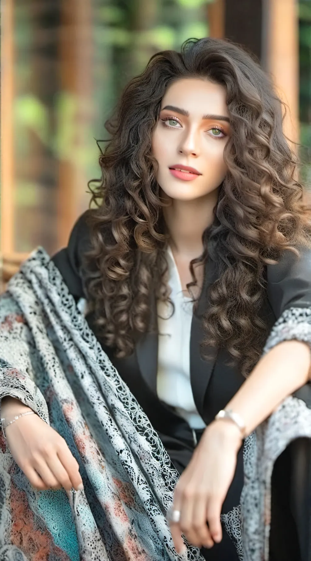 ai character: Cemre Baysel background