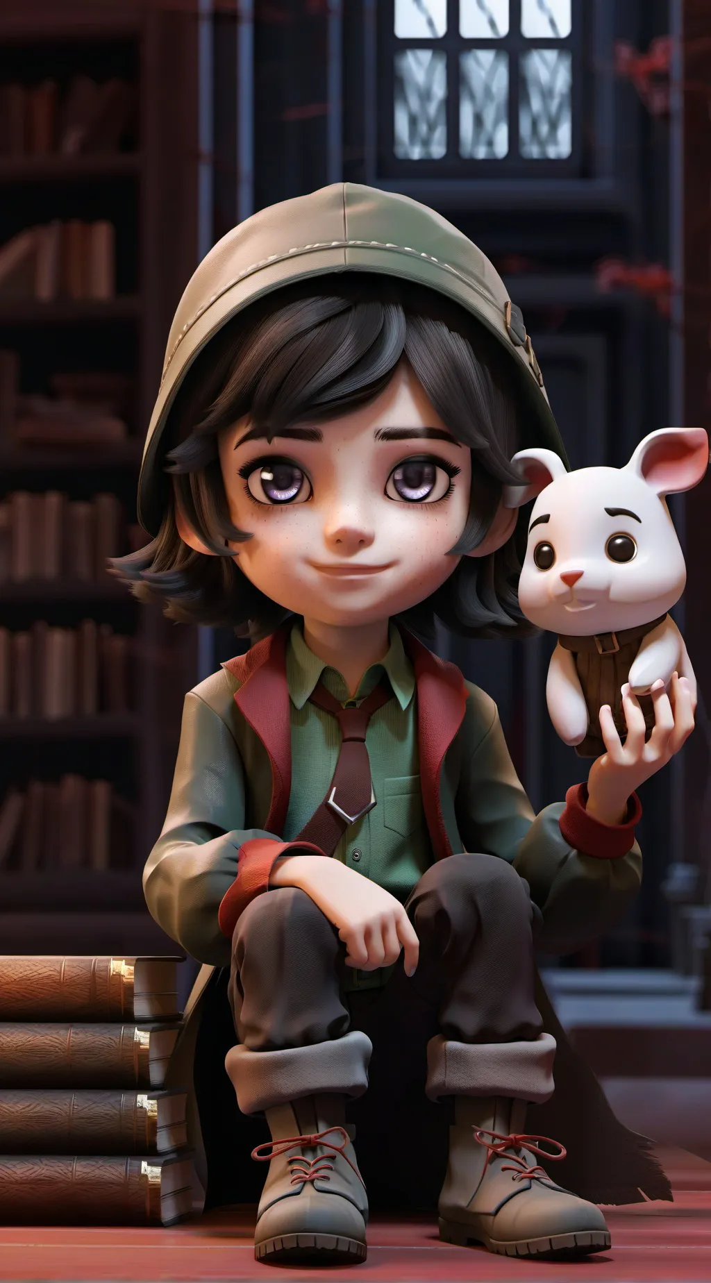 ai character: HH background