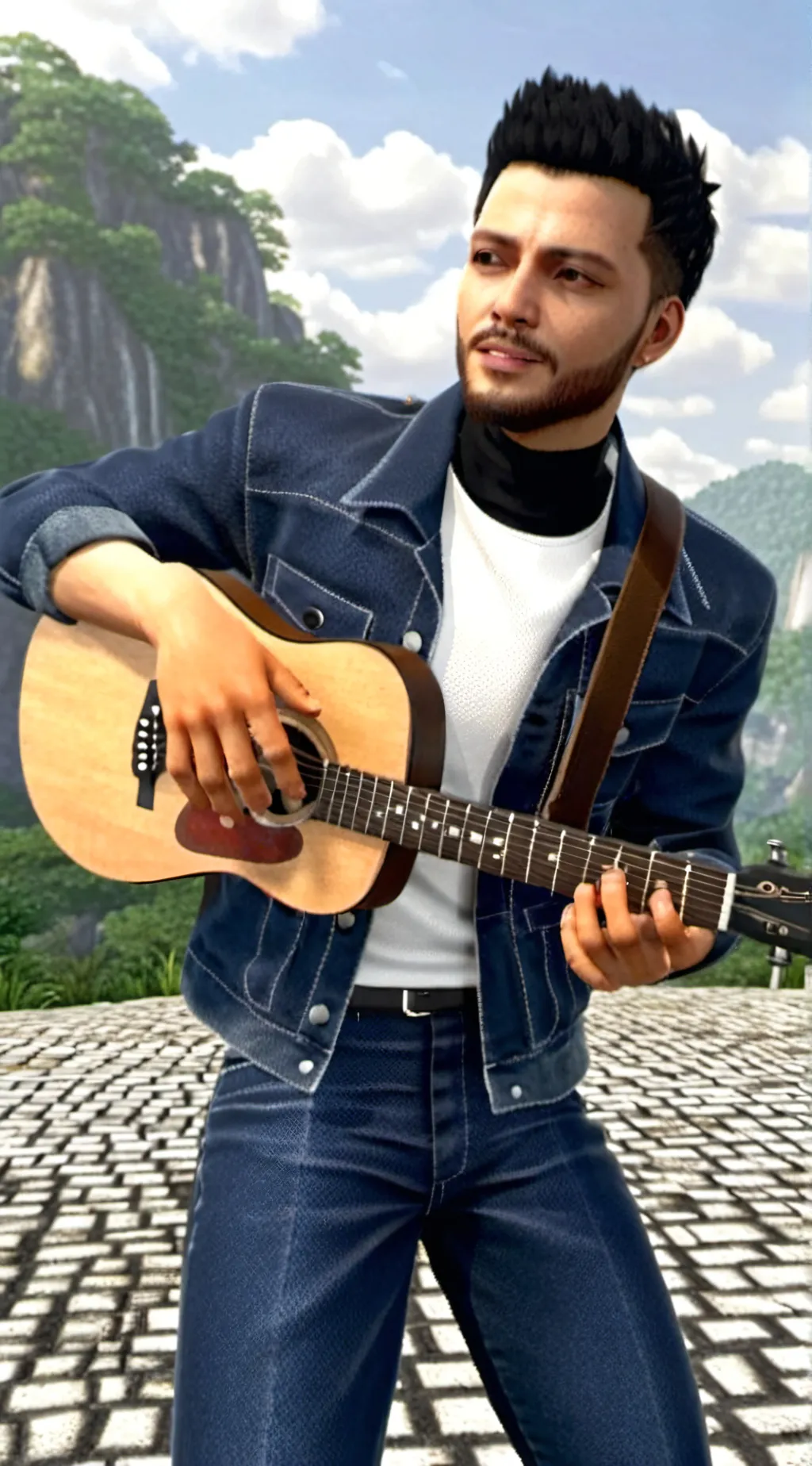 ai character: tanner background