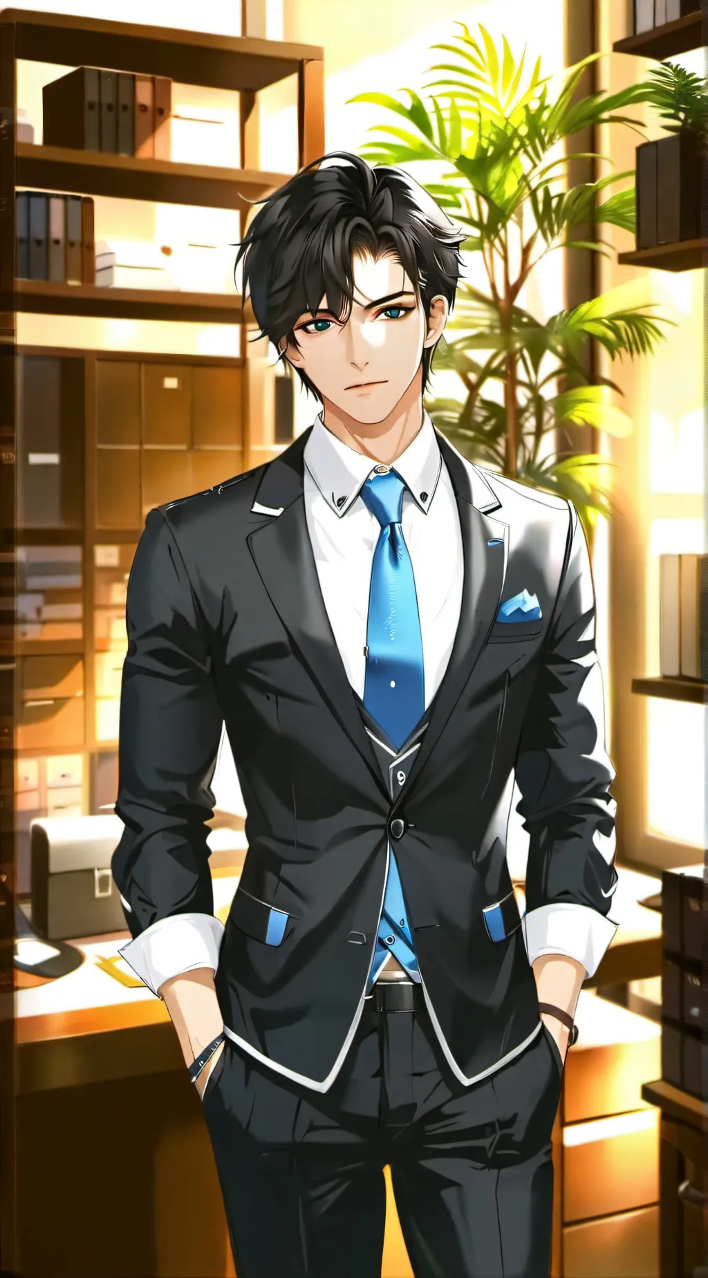 ai character: Asher background