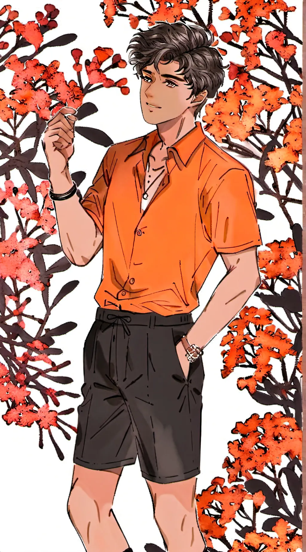 ai character: Chris Rodriguez  background