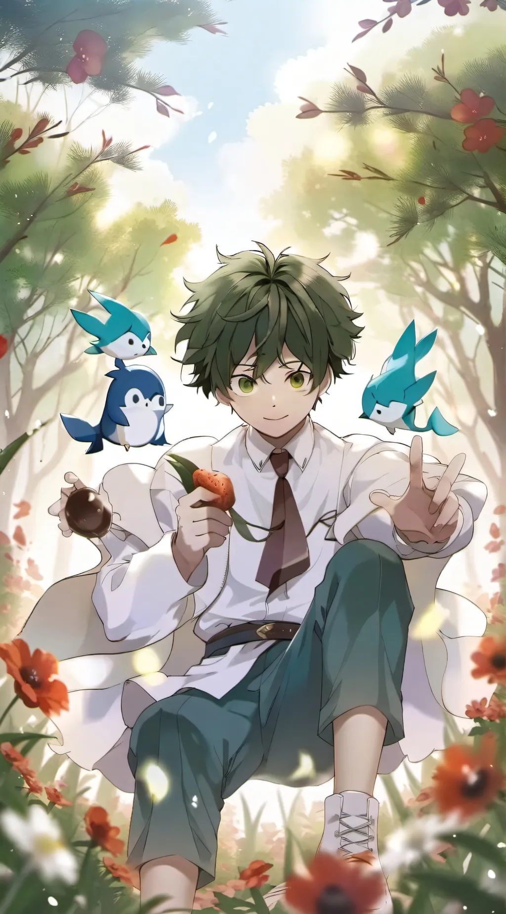 ai character: MHA background