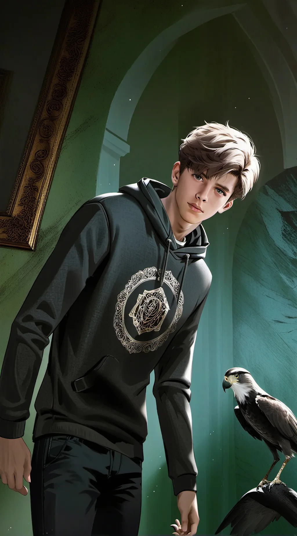 ai character: Connor  background