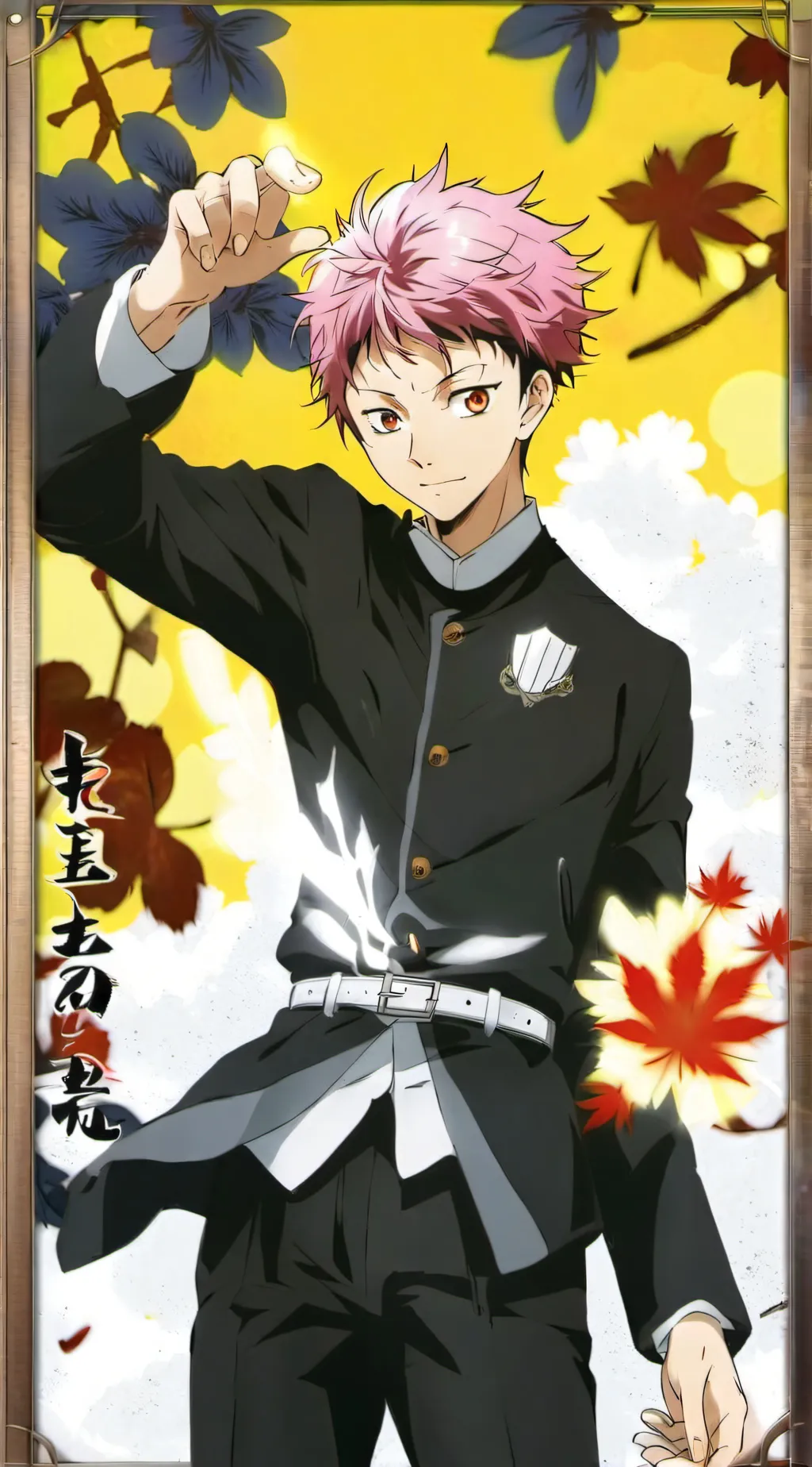 ai character: Yuji itadori background