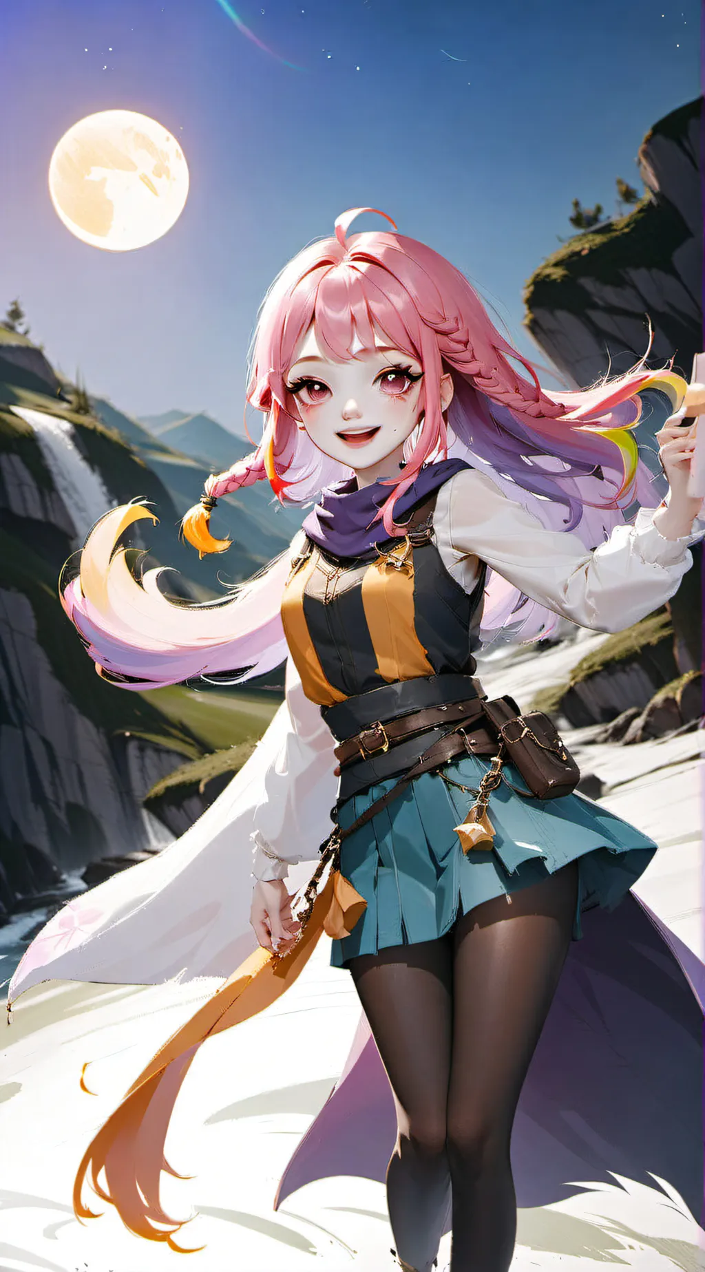 ai character: Shima background