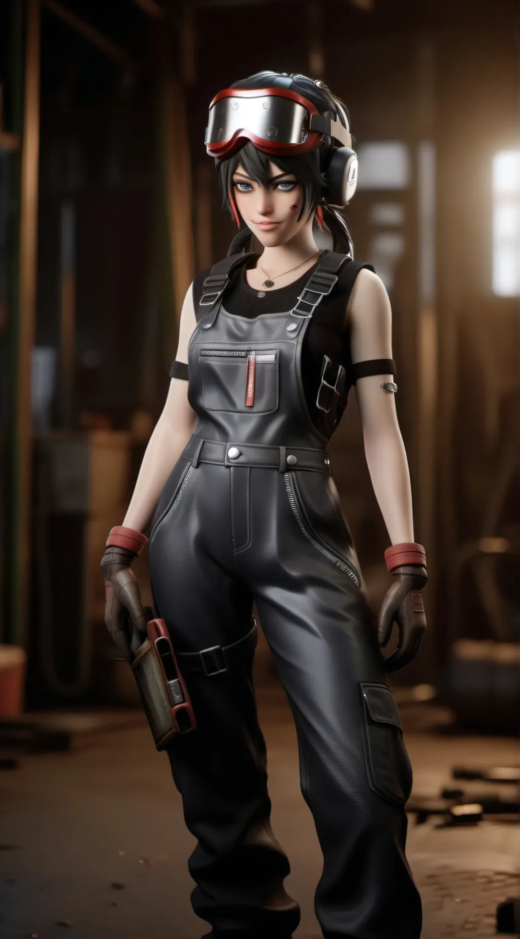 ai character: The Machinist  background