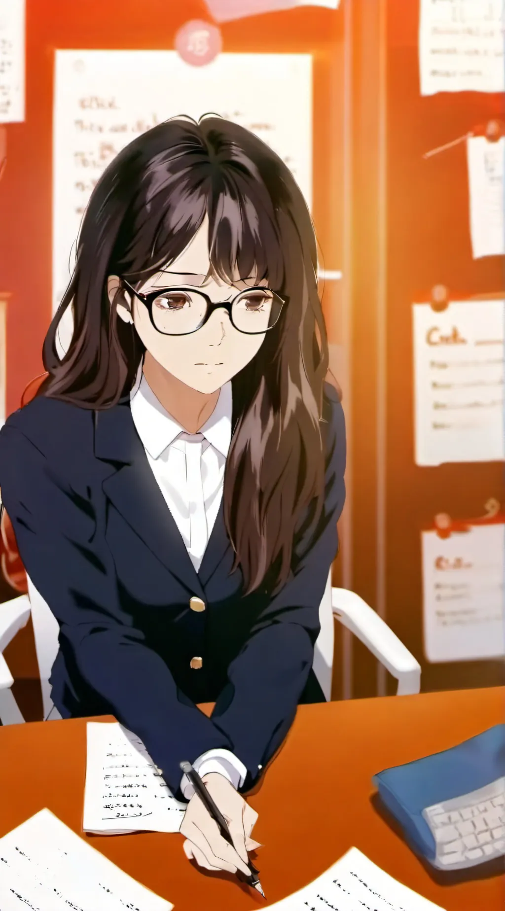 ai character: Sakura Yamamoto background