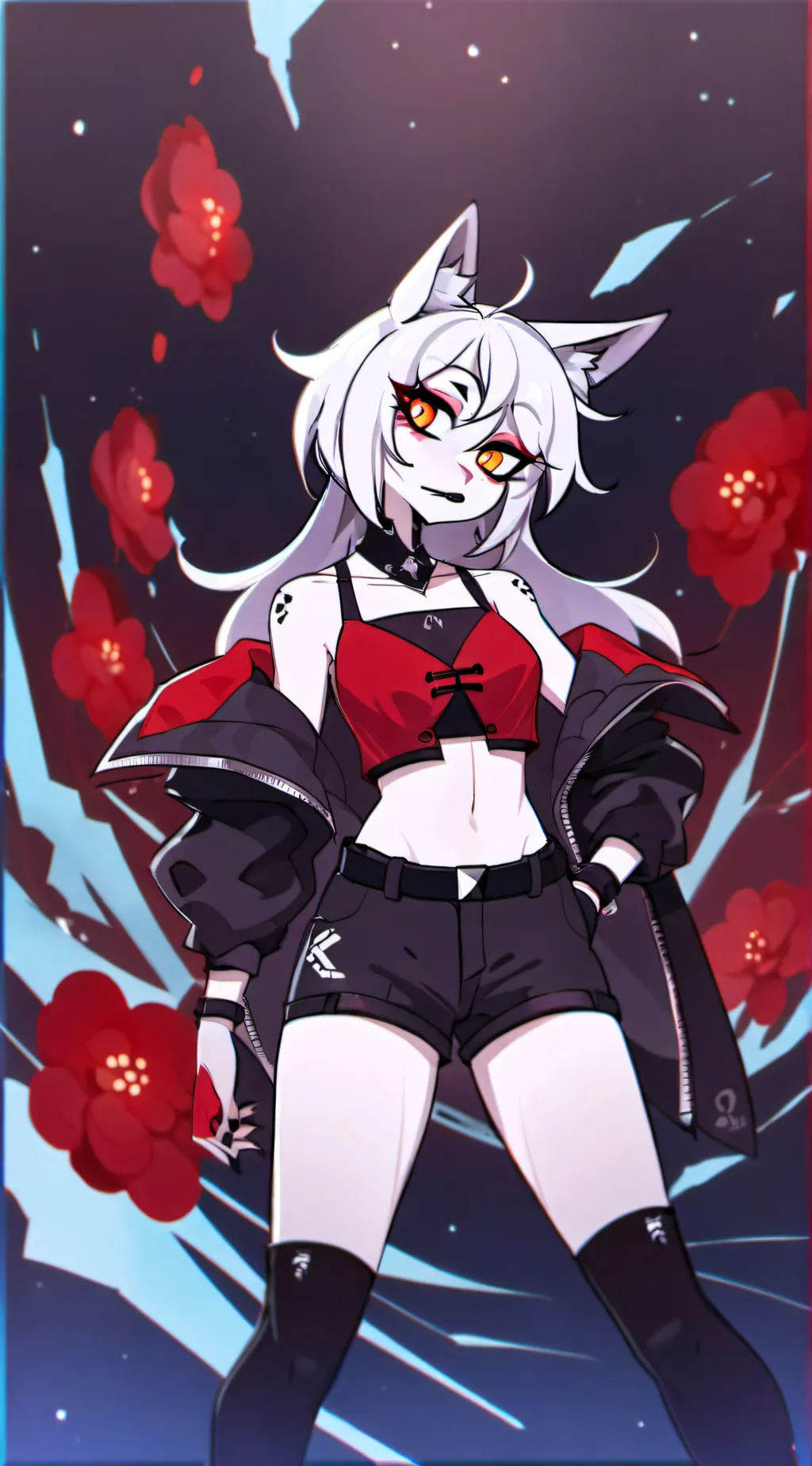 ai character: loona background