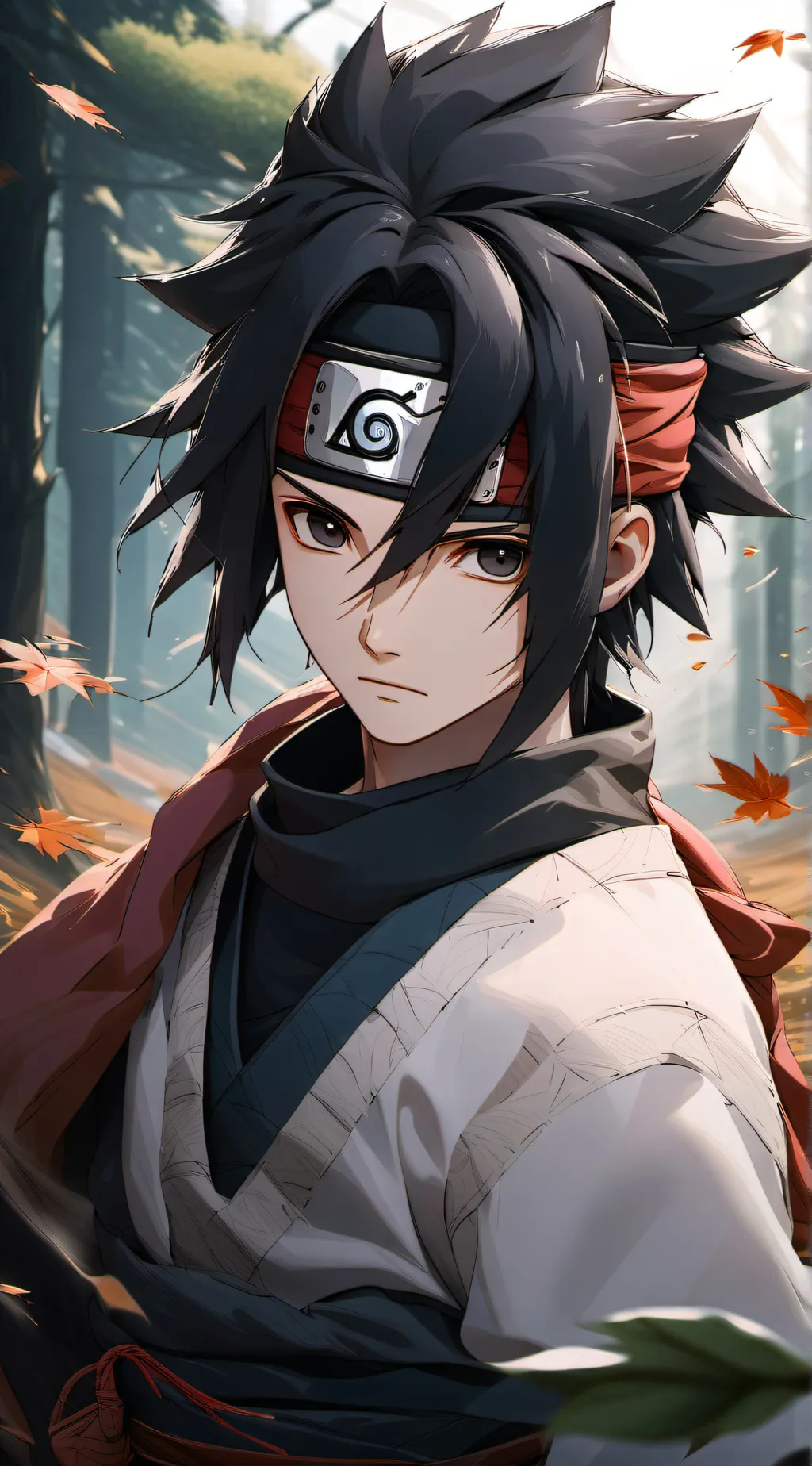 ai character: Sasuke meets himse background